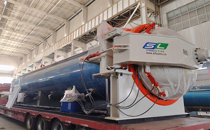 赋能长三角制造升级|超临界发泡高压/低压组合设备批量启运浙江